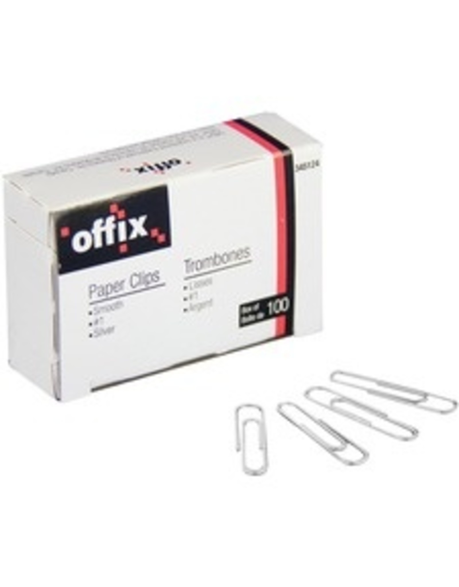CLIP #1 PLAIN, OFFIX, 100/BX