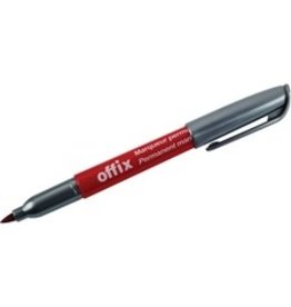 MARKR PERM OFFIX FINE *RED