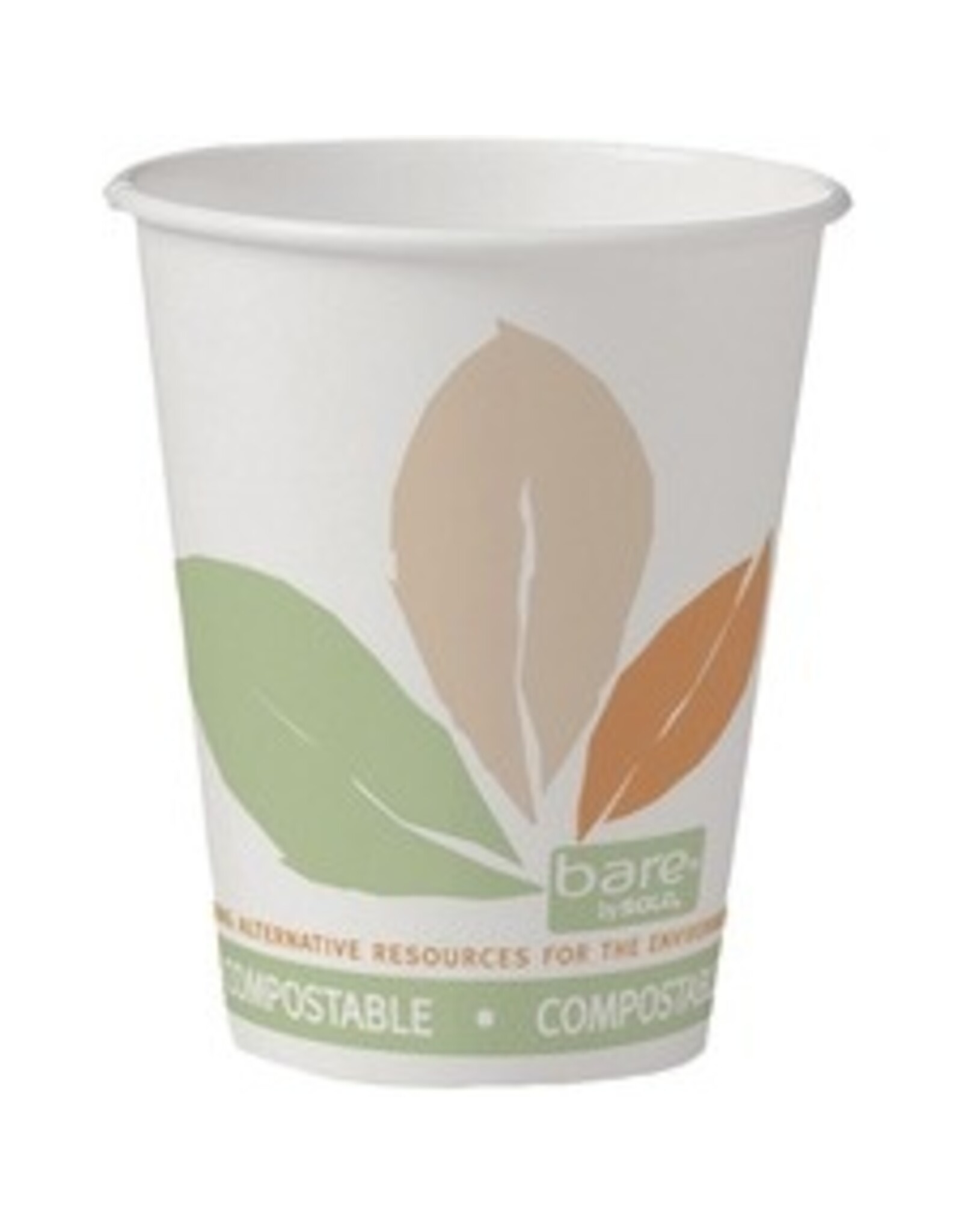 BARE SOLO HOT DRNK CUP 8OZ(50)