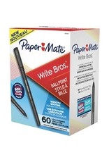 STICK PEN MED, BLACK, 60/BX