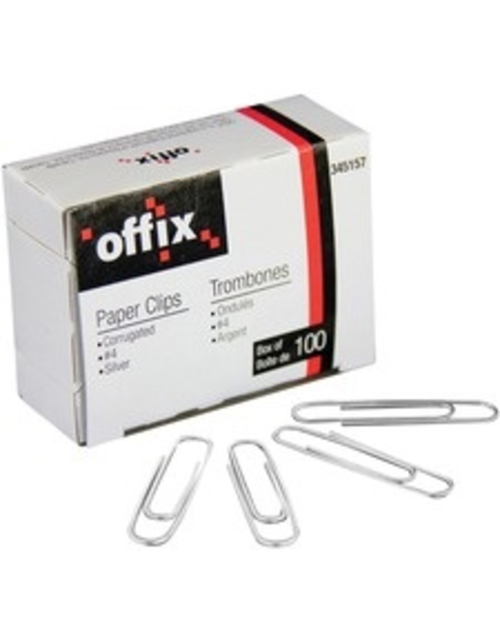 CLIP #4 CORRUG,OFFIX, 100/BX