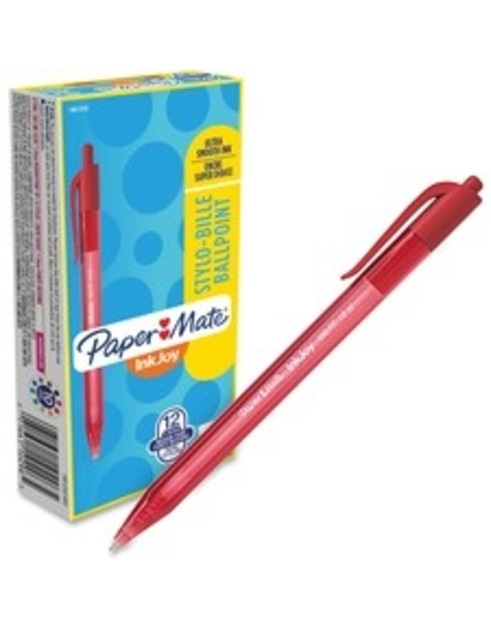 PEN,INKJOY,100RT,1.0MM,RD
