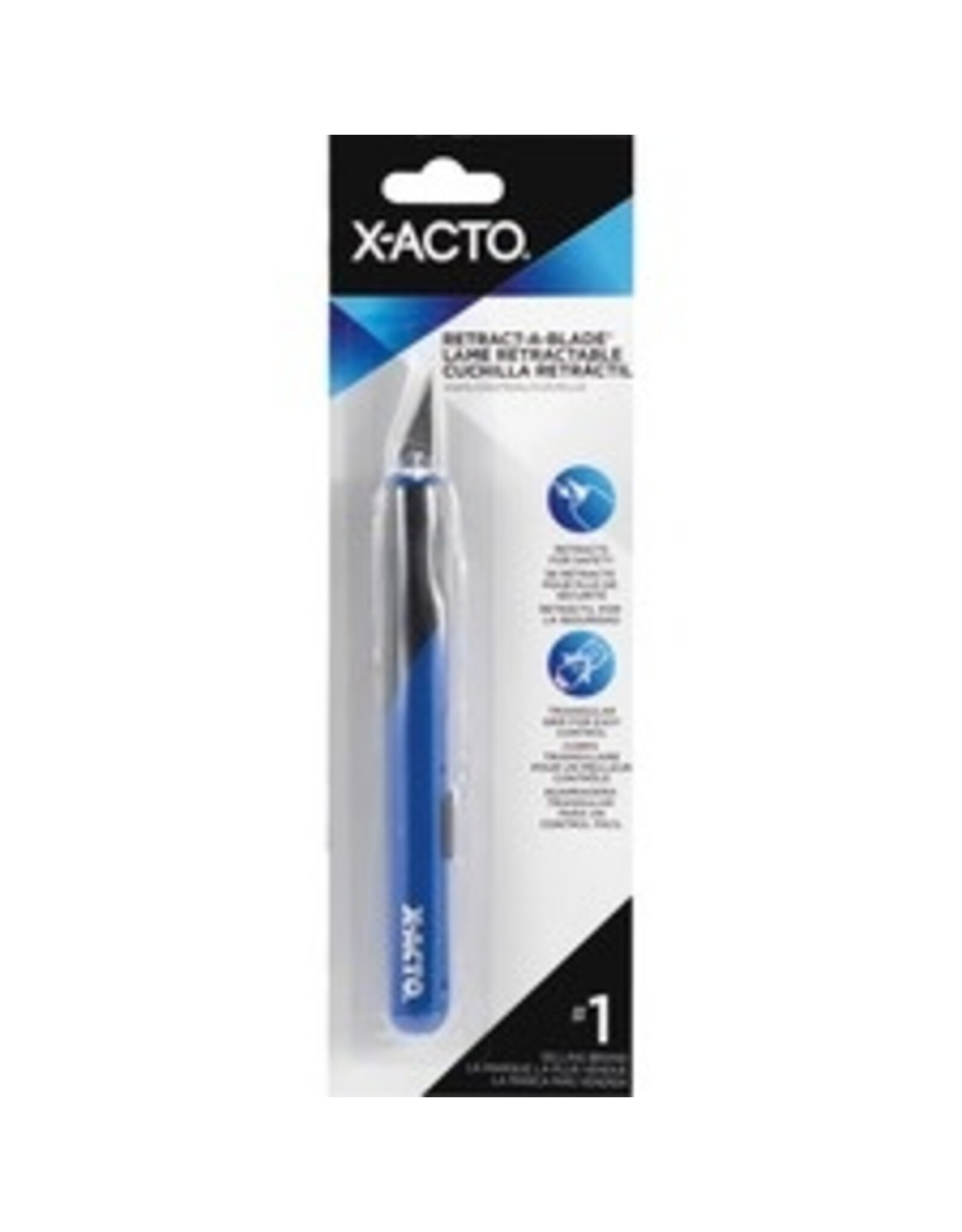 XACTO RETRACTABLE KNIF BLI BLU