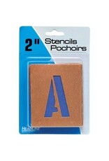 STENCIL 2'' LETTERS/NUMBERS
