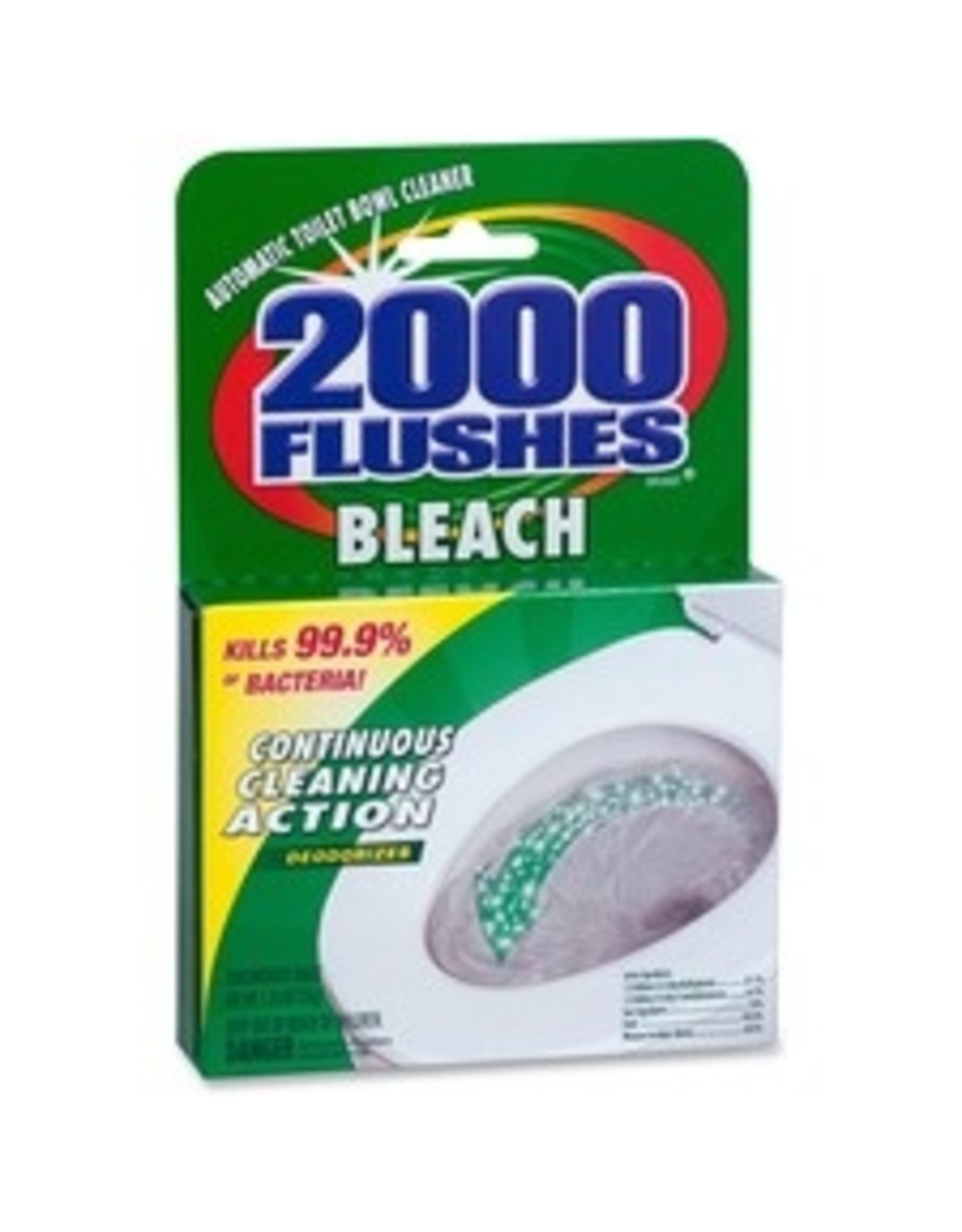 2000 FLUSHES CHLORINE, 35g