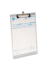 CLIPBOARD ALUM FLAT CLIP LTR
