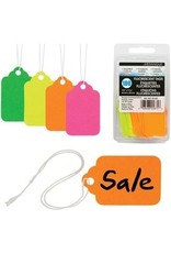 NEON TAGS 1-3/4''X1-3/32''100/PK