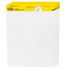 EASEL PAD POST-IT 25x30 *4/PK