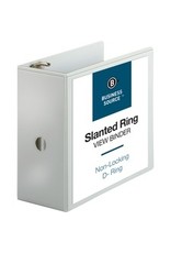 BINDER VIEW D-RING 5'', WHITE