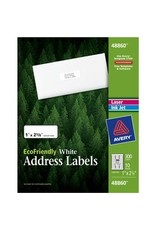 LABEL ECO-FRIEND 2-5/8x1*3C/PK