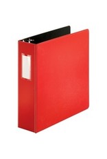 BINDER HVY DUTY D-RING 3'',RED