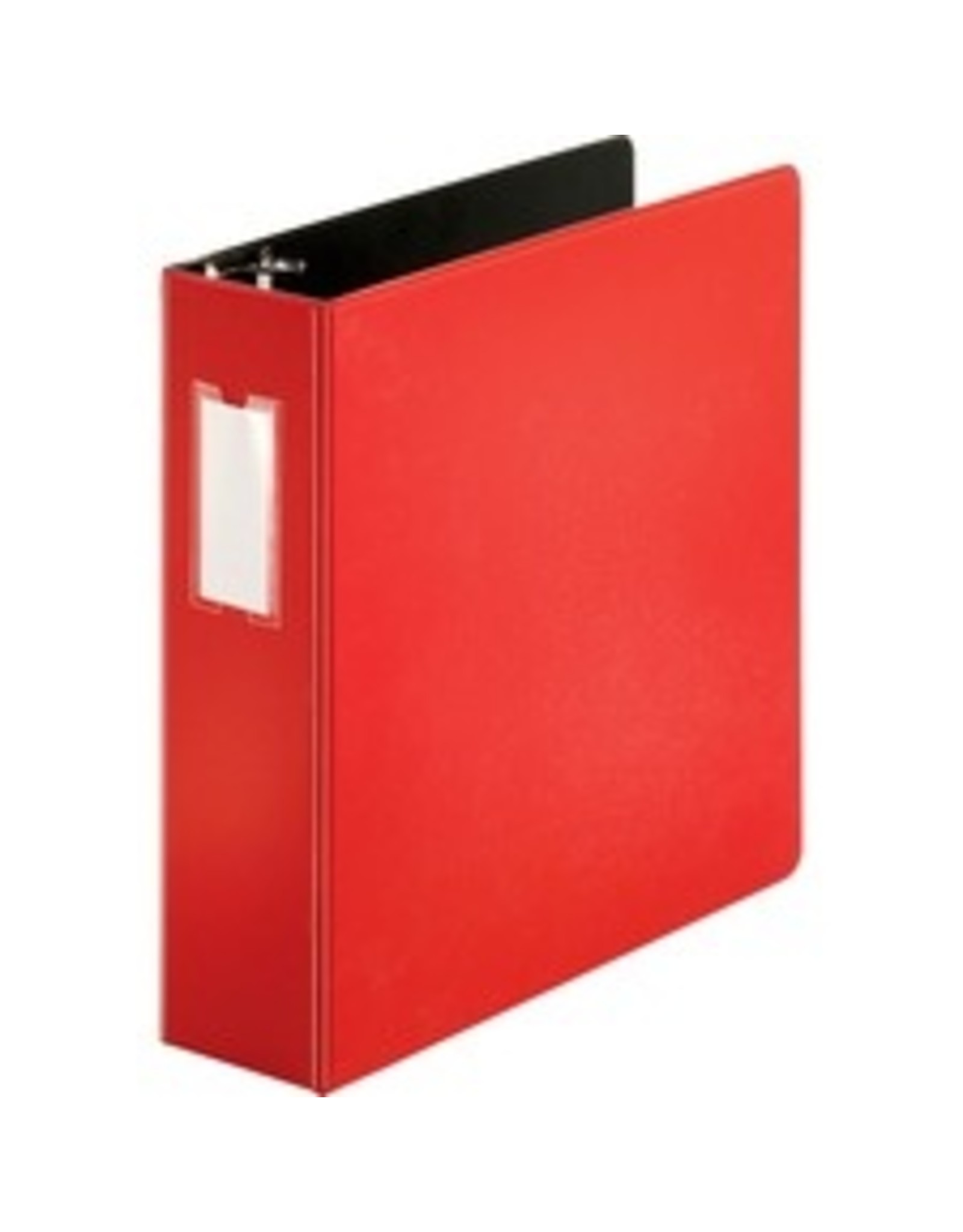 BINDER HVY DUTY D-RING 3'',RED