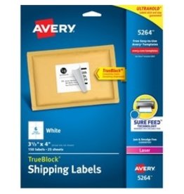 LASER LABEL 4x3.33 AL140*150pk