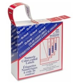 FILE LABEL*#1 - RED     *5C/BX