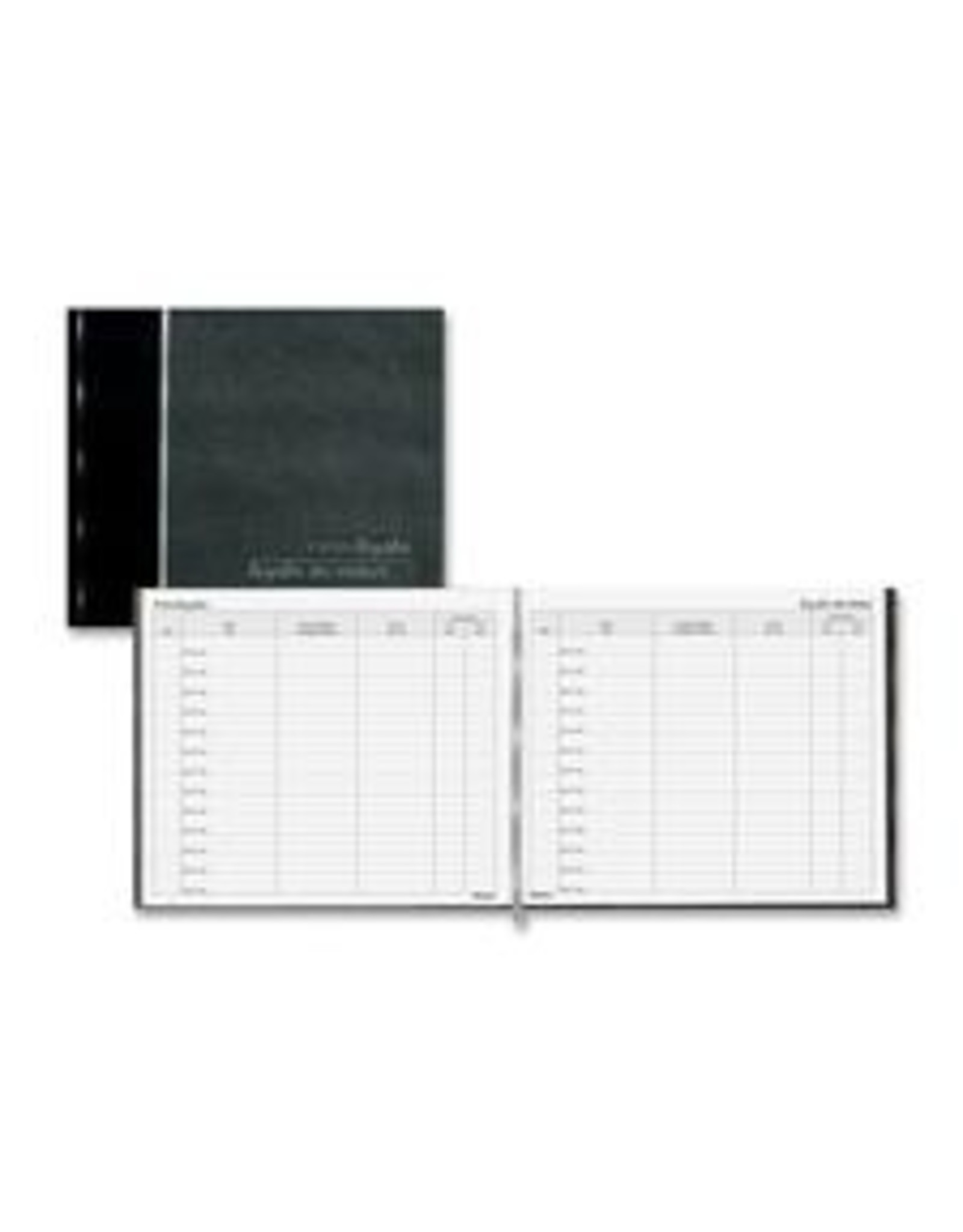 VISITOR'S REGISTER 128pg*BLACK