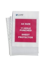 PAGE PROT HVY A4 SZ CLR *50/BX