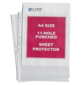 PAGE PROT HVY A4 SZ CLR *50/BX