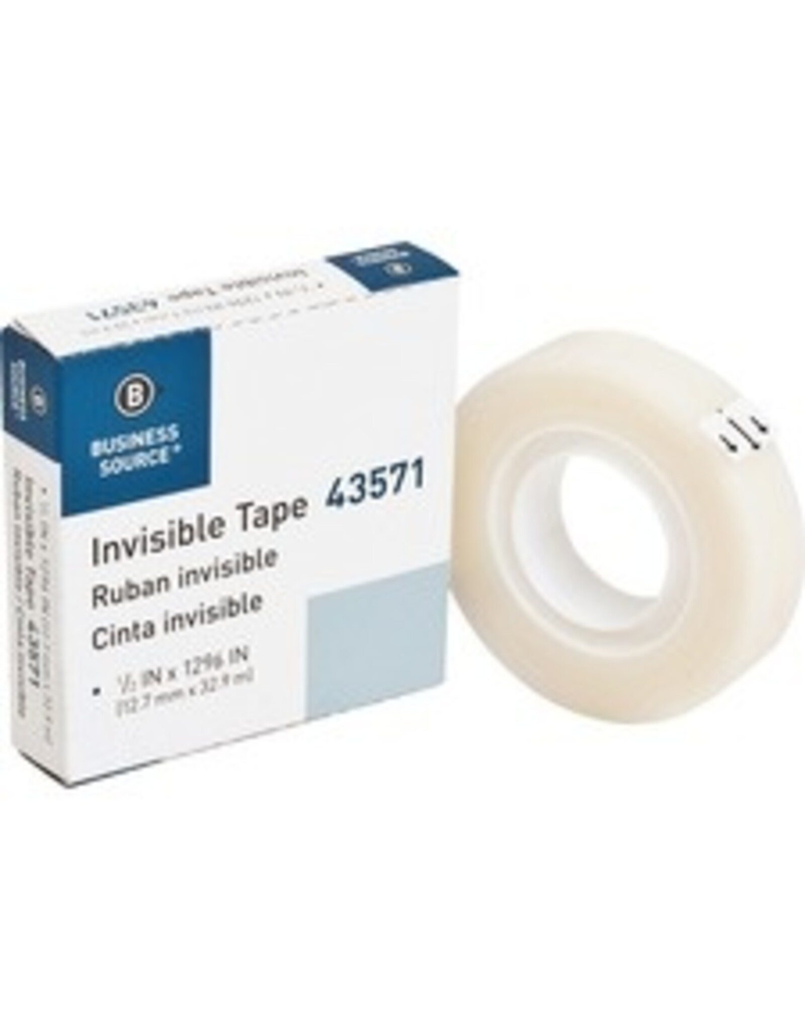 TAPE,INVSBL,1/2X1296,CLR