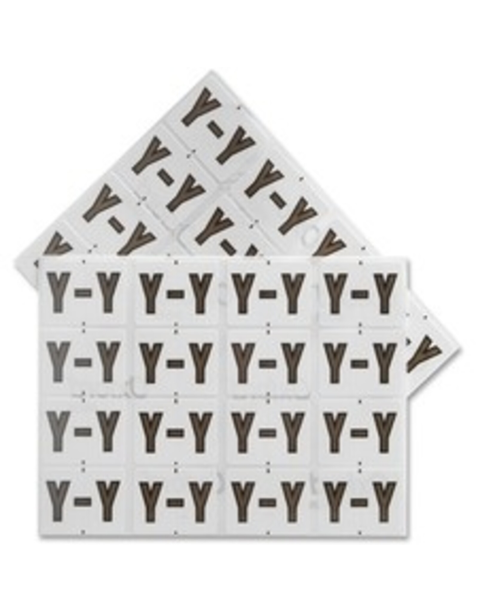 FILE LABEL* Y - WHT/GRY*240/PK