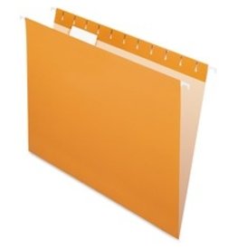 HANG FILE-PRO LTR*ORANGE*25/BX