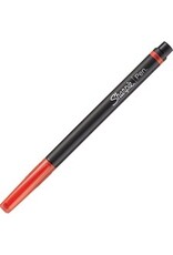 PEN SHARPIE O/S POROUS  *RED