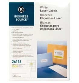 LABEL LASER 2x4 WHITE   *1M/PK