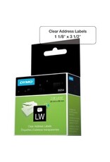 LABEL L/W ADD 1.12x3.5 CLR*130