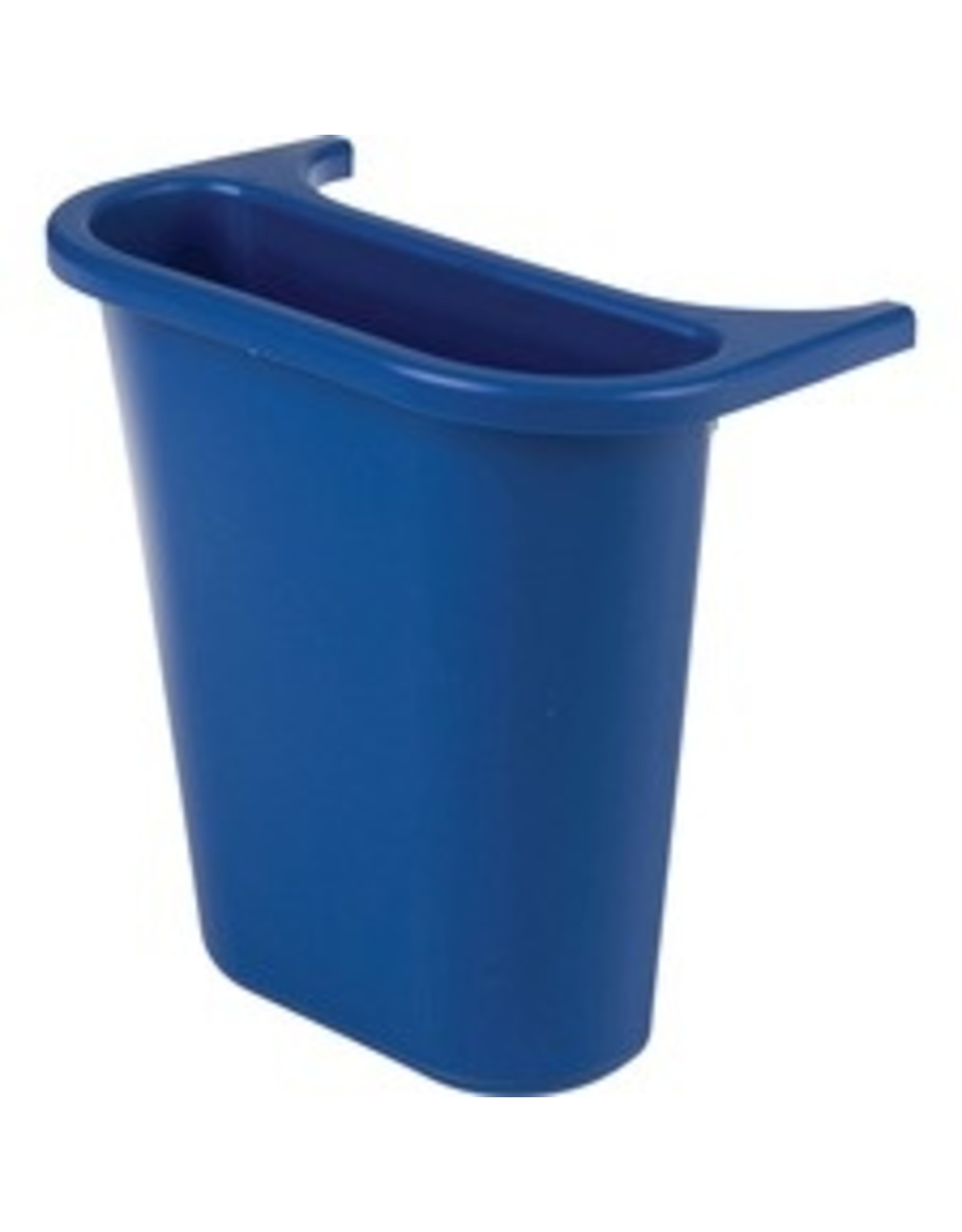 SADDLE BASKET, RECYC BIN*BLUE