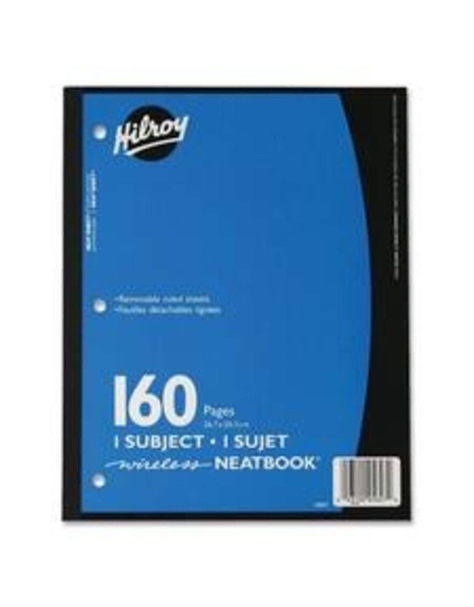 NEATBK 1 SUB 10.5x8 PERF*160pg