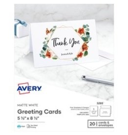 HALF-FOLD CD/ENV, INKJET*20/PK
