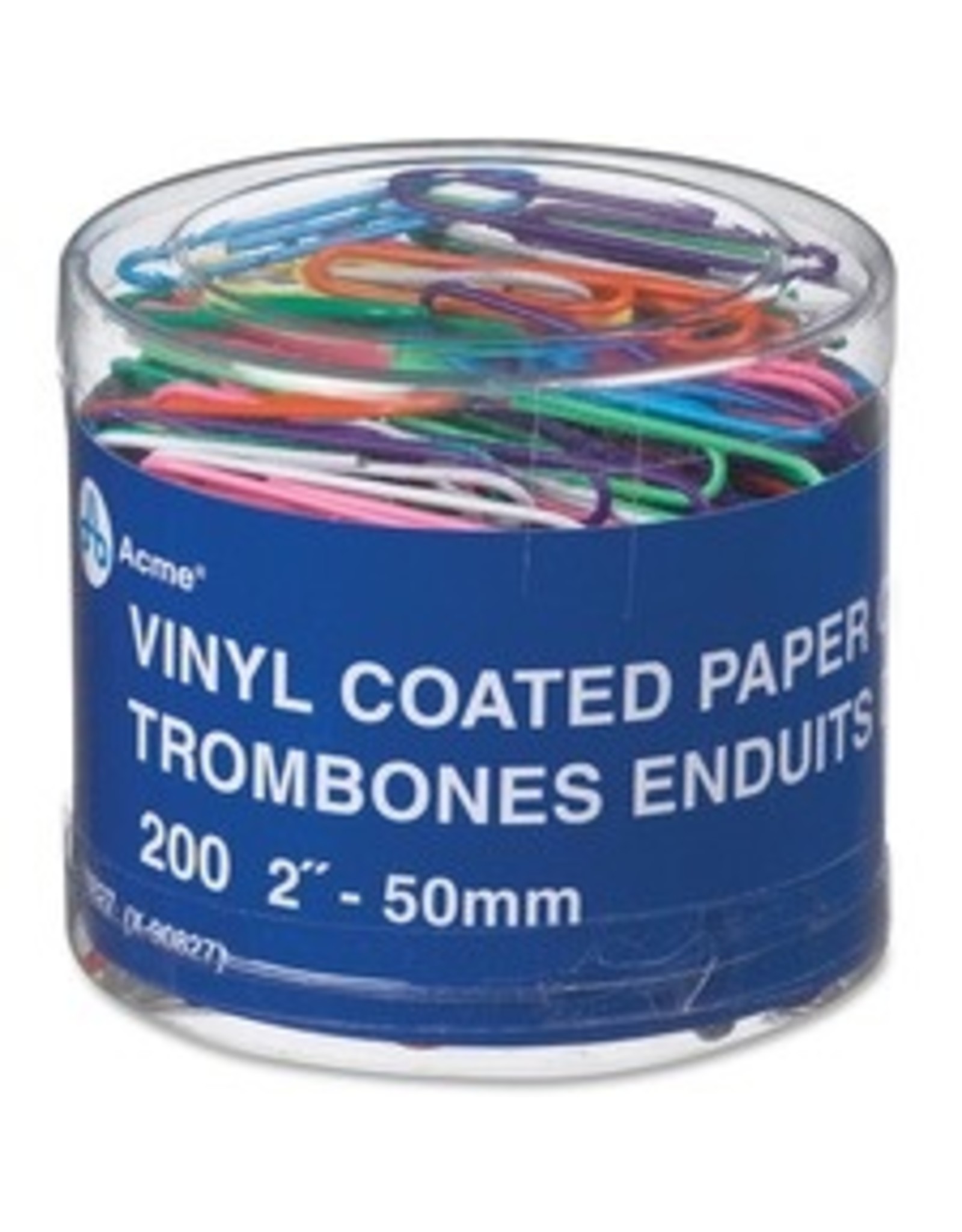 PAPER CLIP VINYL 50mm*AT*2C/PK