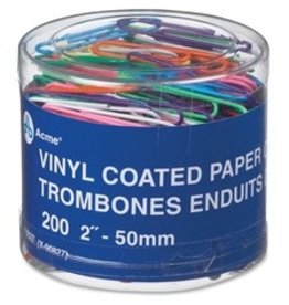 PAPER CLIP VINYL 50mm*AT*2C/PK