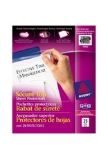 PAGE PROT SECURE TOP LTR*25/PK