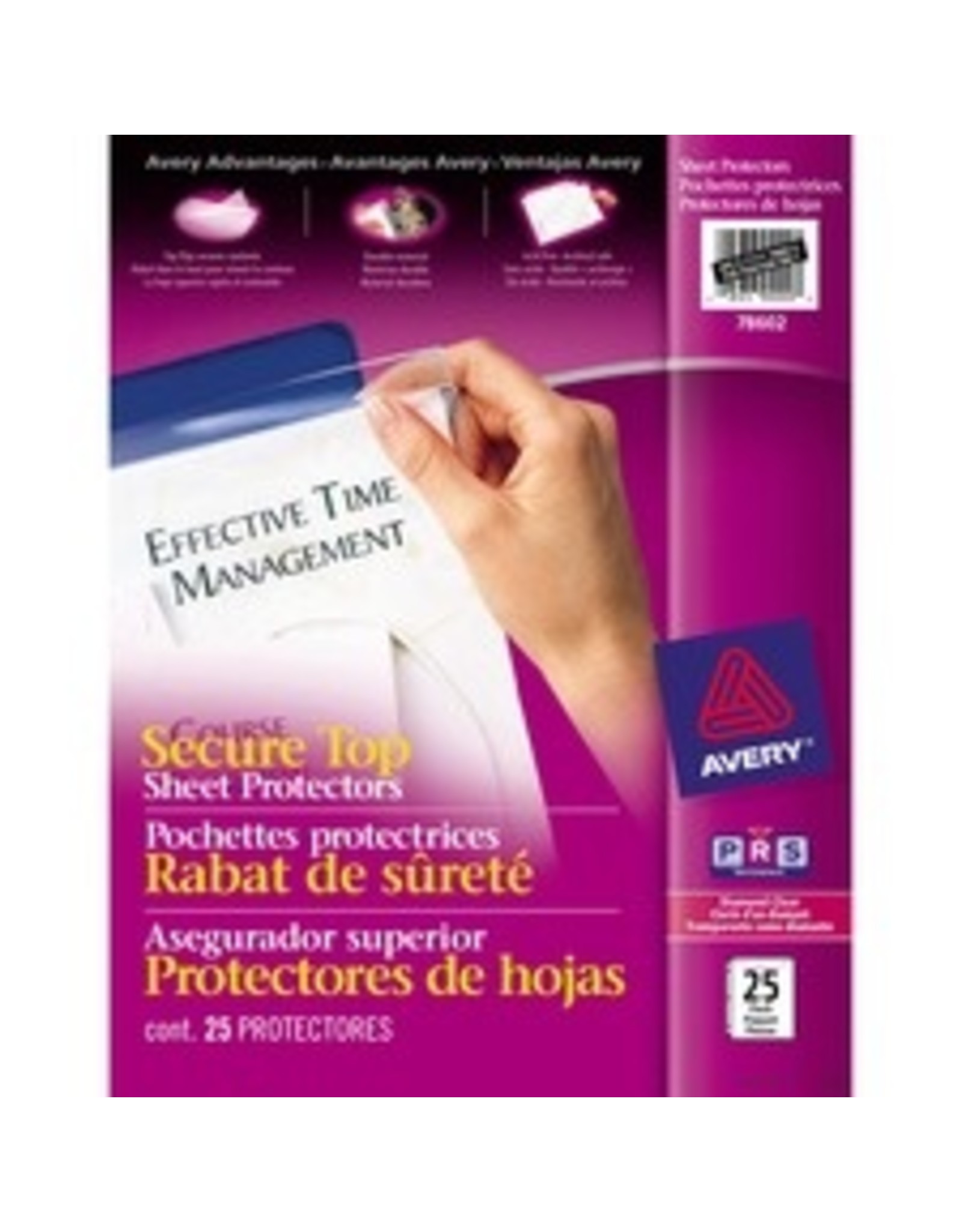 PAGE PROT SECURE TOP LTR*25/PK