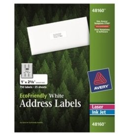 LABEL LSR/INKJ ECO 1x2-5/8