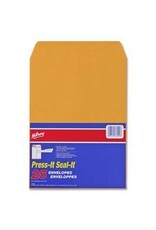 ENV, KRAFT S/ADHSV  9x12*25/PK
