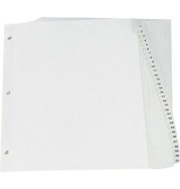 INDEX RECYCLED LTR-SZ 1-31