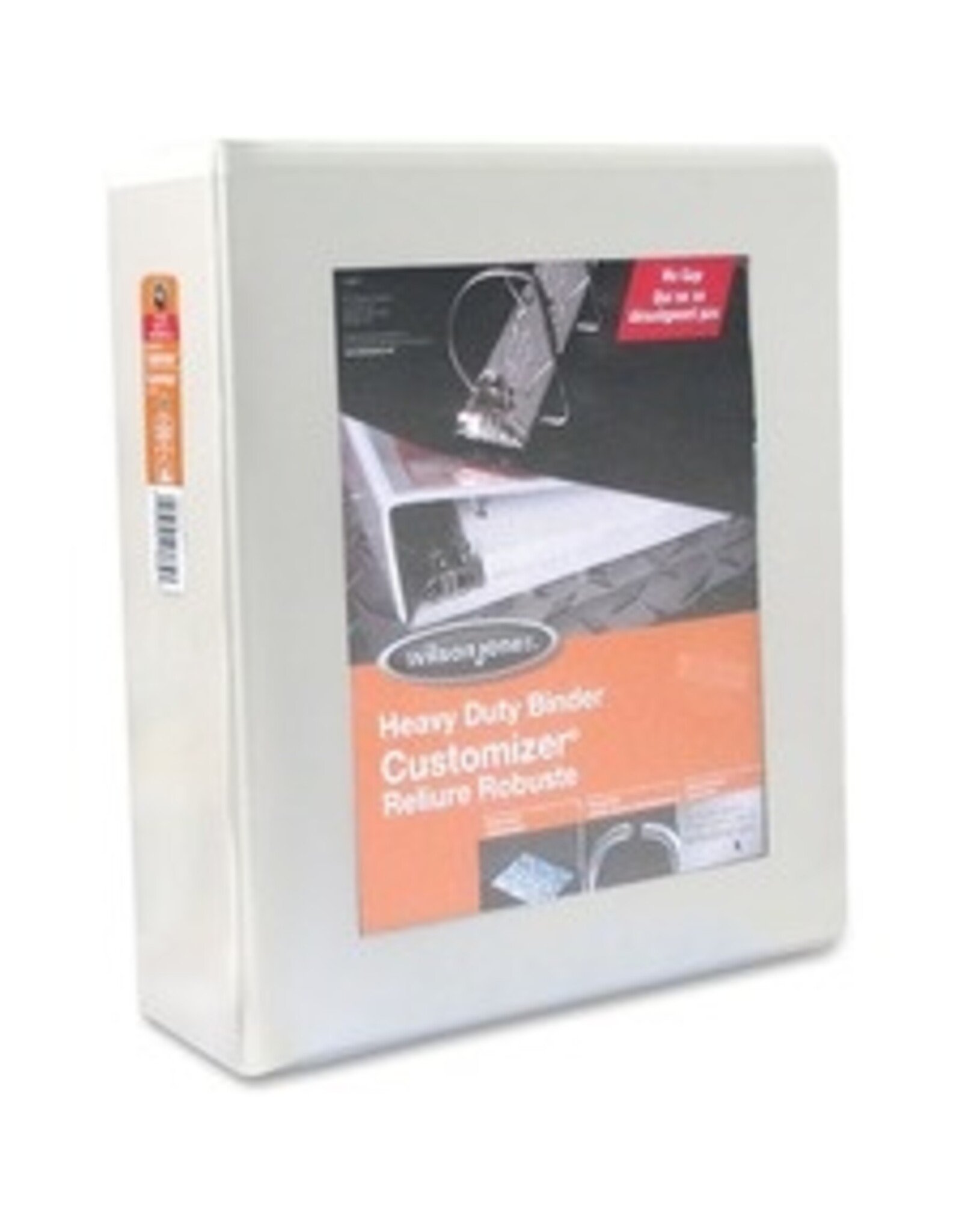 BINDER D-R PLN CUSTOM 4''*WHITE