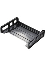 TRAY, LTR RCYC STACKING *BLACK