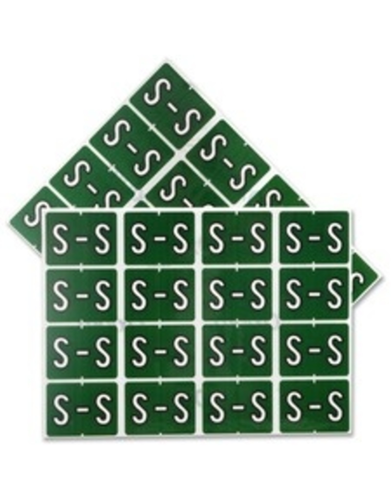 FILE LABEL* S - DK.GRN *240/PK