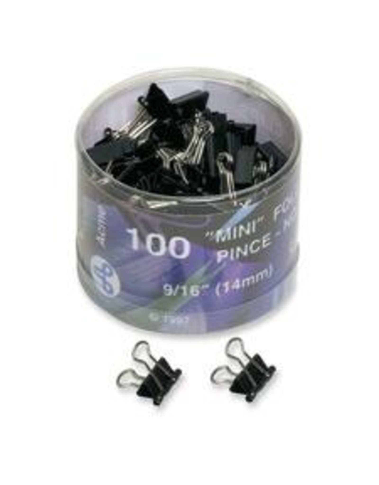 FOLDBACK CLIP*BK 9/16''  *1C/PK