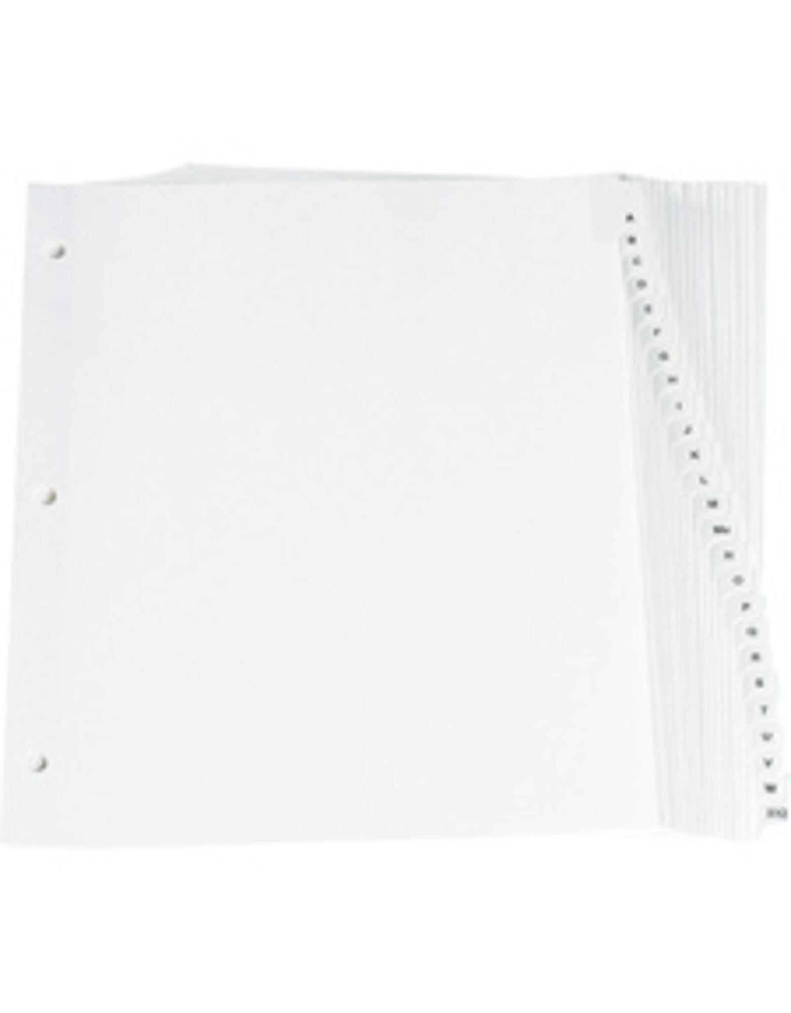 INDEX RECYCLED LTR-SZ A-Z