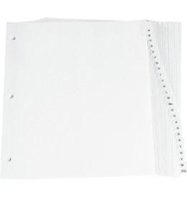 INDEX RECYCLED LTR-SZ A-Z