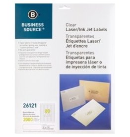 LABEL LSR CLEAR .5x1.75 *2M/PK