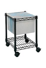 MOBILE FILE CART, COMPACT *BLK