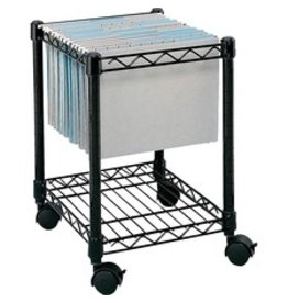 MOBILE FILE CART, COMPACT *BLK