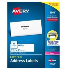 LASER LABEL 4x1.3 BULK*3500/BX