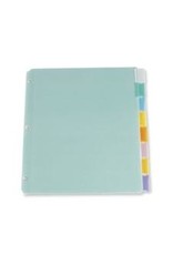 INDEX INSERT, POLY LTR AST*8TB