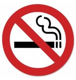 SIGN INTL SYMBOL 9x9*NO SMOK'G