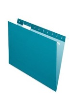 HANG FILE-PRO LTR*TEAL  *25/BX